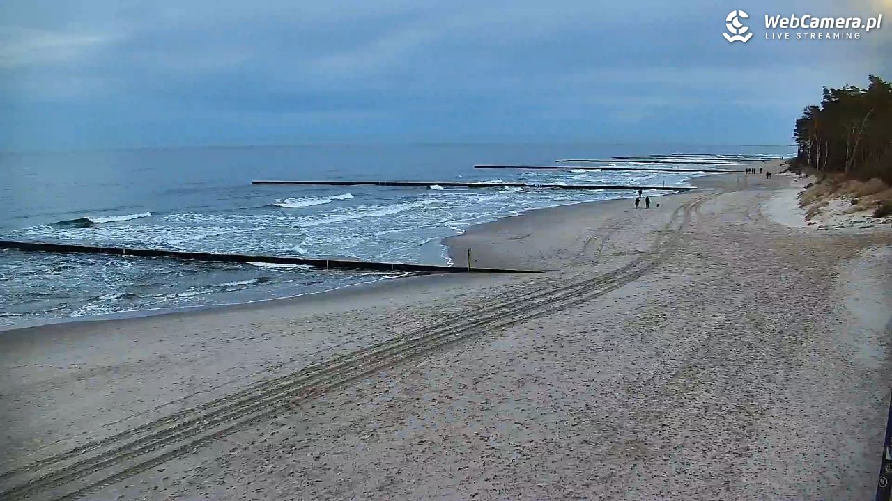 DŹWIRZYNO - widok na plażę - 31 październik 2025, 16:29