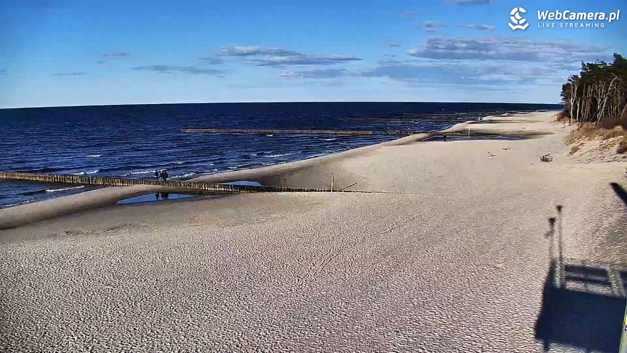 DŹWIRZYNO - widok na plażę - 21 marzec 2026, 16:47