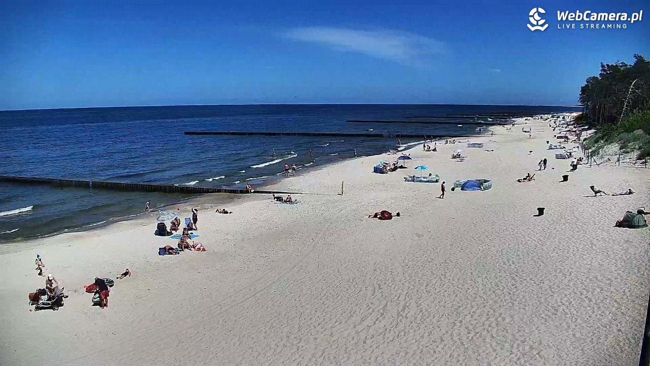 DŹWIRZYNO - widok na plażę - 23 czerwiec 2026, 13:41
