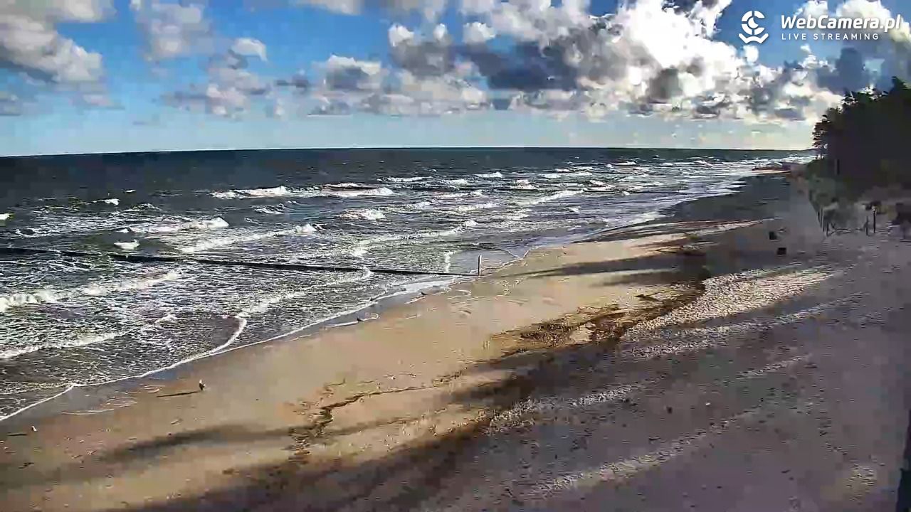 DŹWIRZYNO - widok na plażę - 22 wresień 2026, 08:22