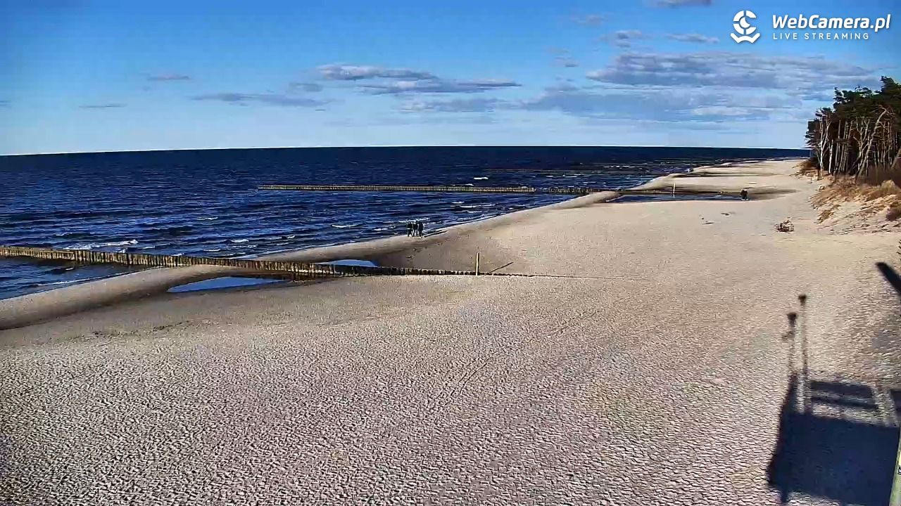 DŹWIRZYNO - widok na plażę - 21 marzec 2026, 16:47