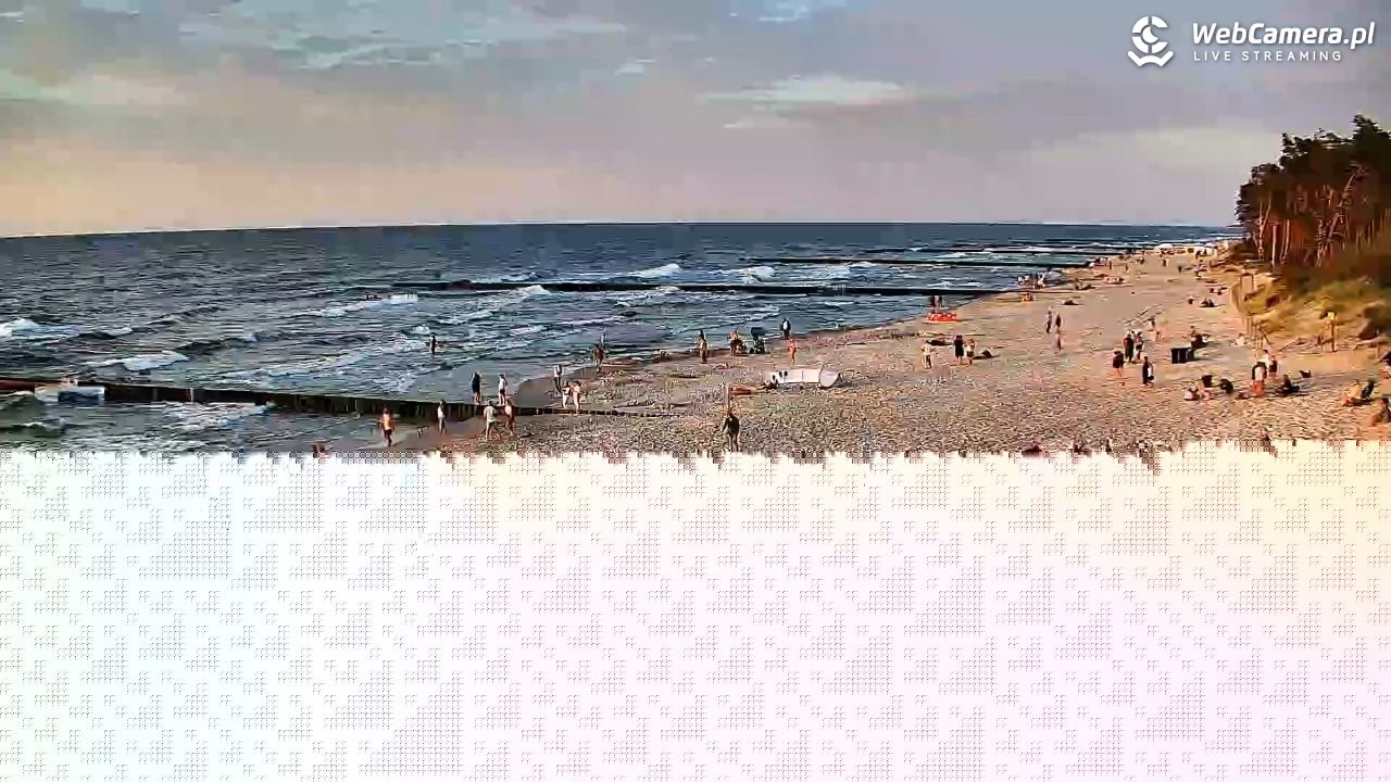 DŹWIRZYNO - widok na plażę - 06 sierpień 2026, 20:30