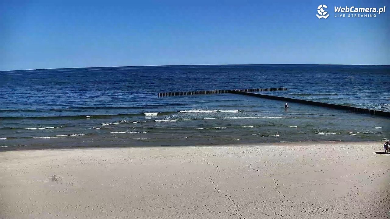 DŹWIRZYNO - widok na plażę - 14 czerwiec 2025, 09:58