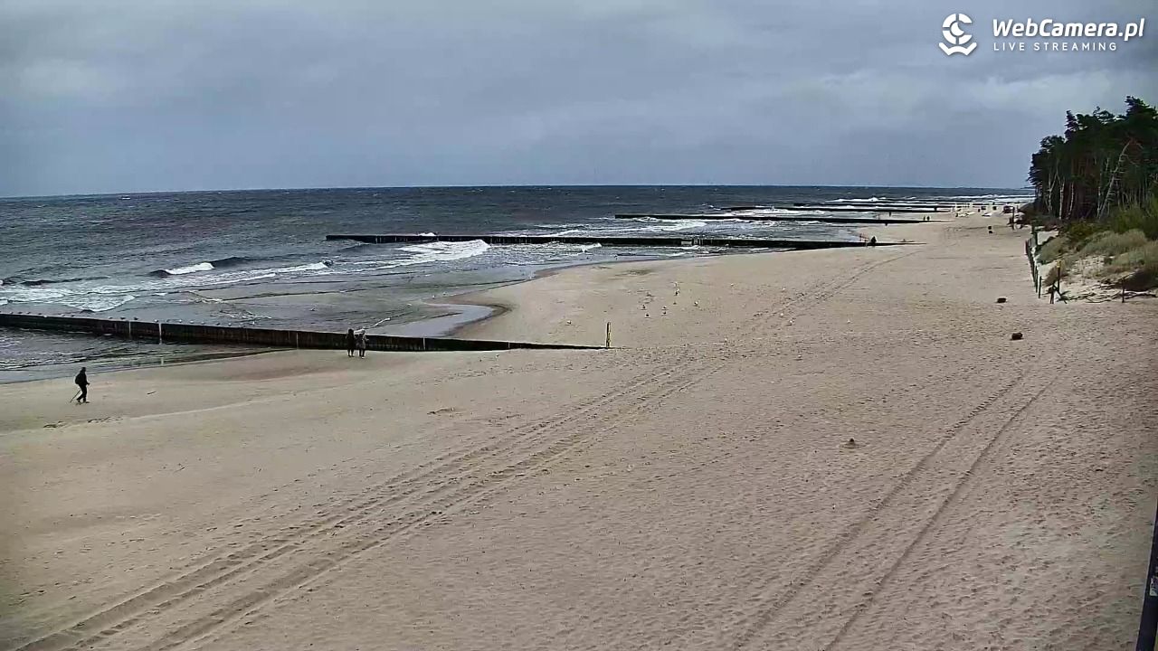 DŹWIRZYNO - widok na plażę - 16 wresień 2025, 11:56
