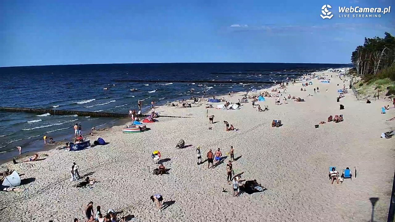 DŹWIRZYNO - widok na plażę - 06 sierpień 2026, 17:17