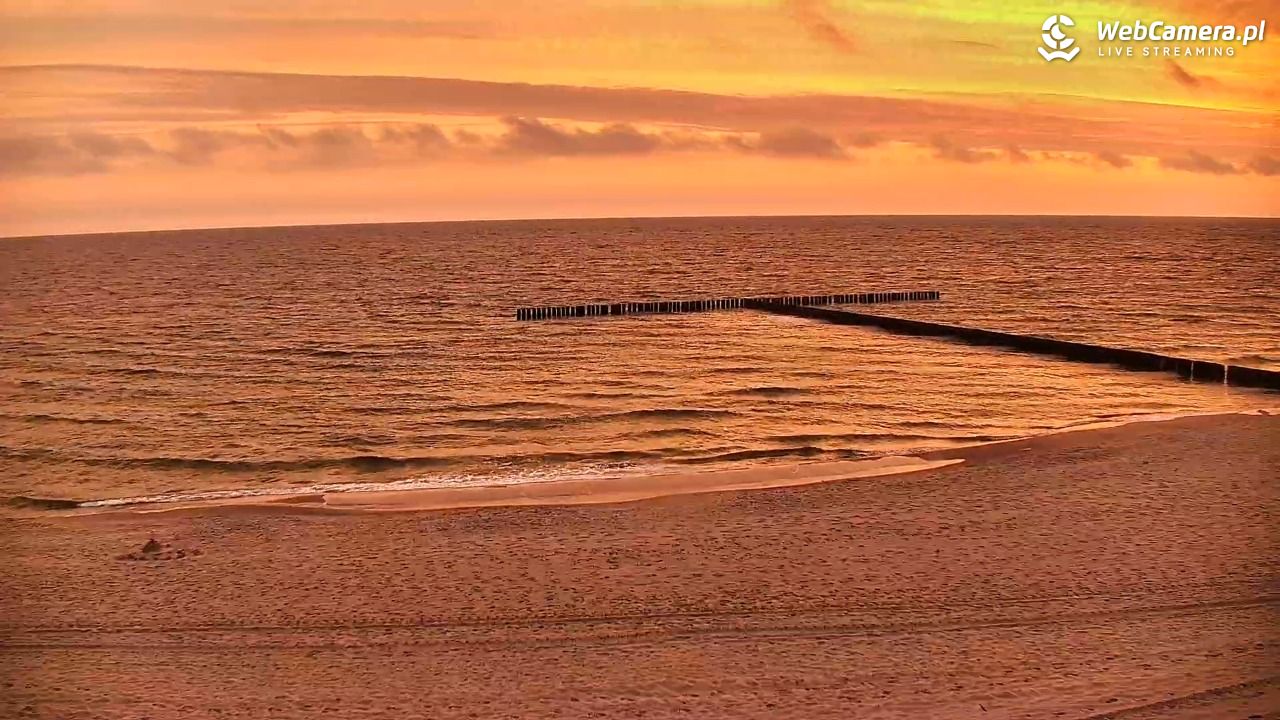 DŹWIRZYNO - widok na plażę - 06 maj 2026, 05:09