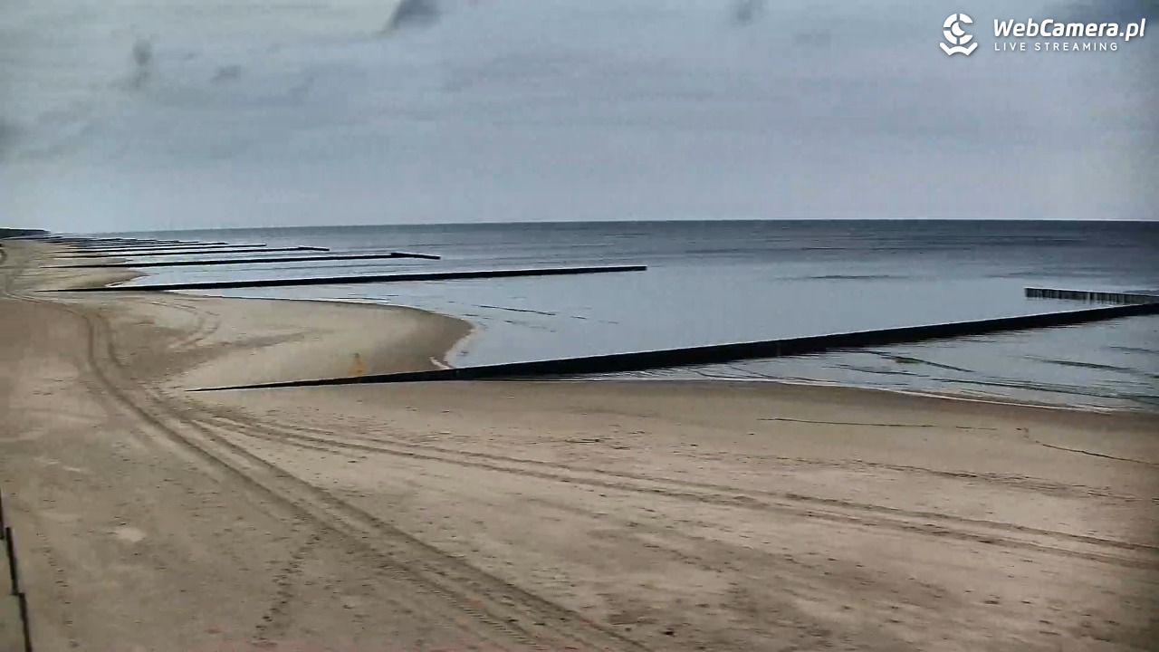 DŹWIRZYNO - widok na plażę - 30 październik 2025, 08:15