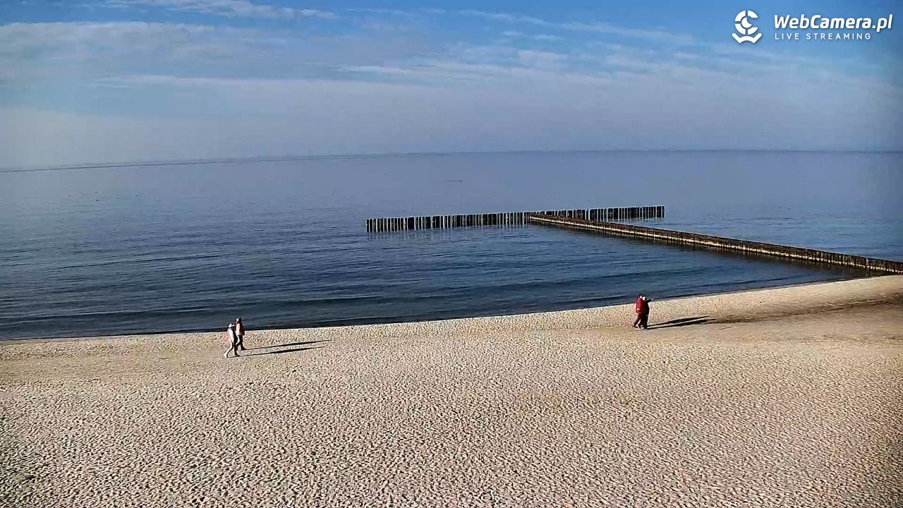 DŹWIRZYNO - widok na plażę - 23 marzec 2026, 15:58