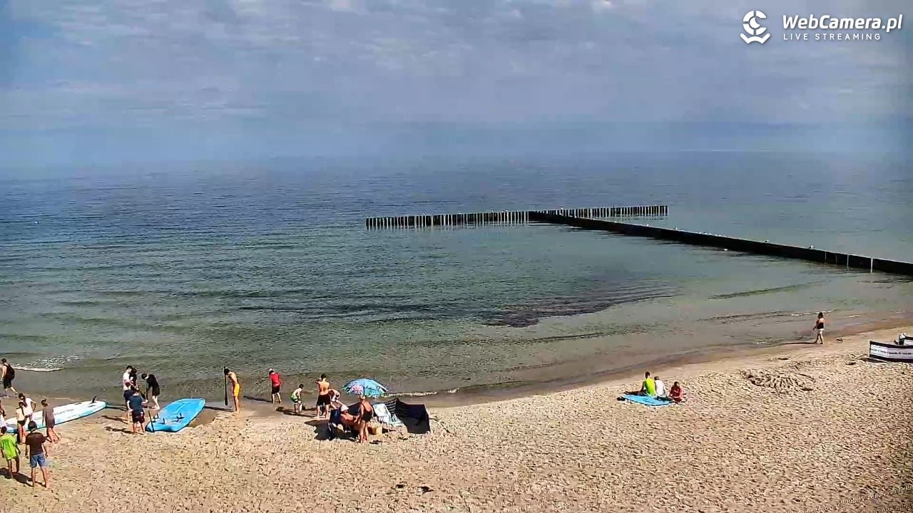 DŹWIRZYNO - widok na plażę - 06 sierpień 2026, 10:24