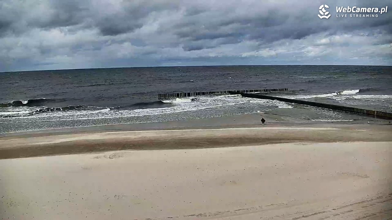 DŹWIRZYNO - widok na plażę - 16 wresień 2025, 14:35