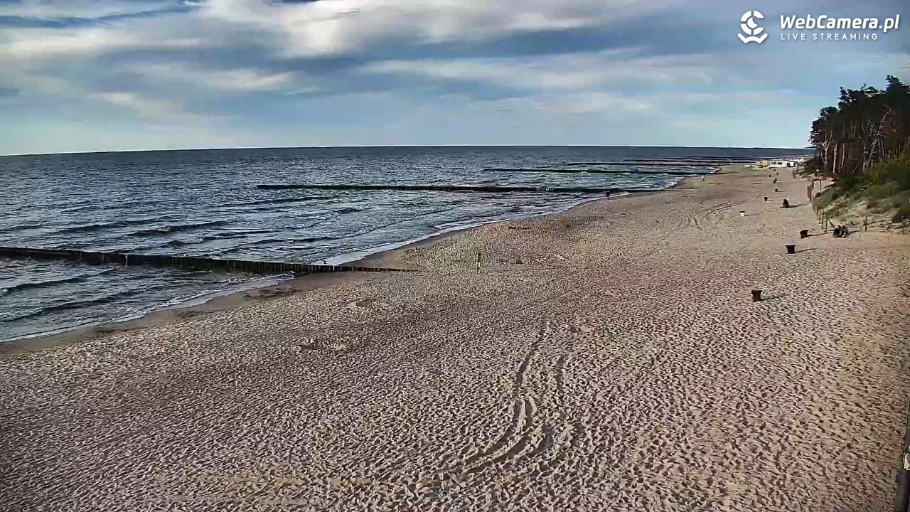 DŹWIRZYNO - widok na plażę - 22 czerwiec 2026, 20:08