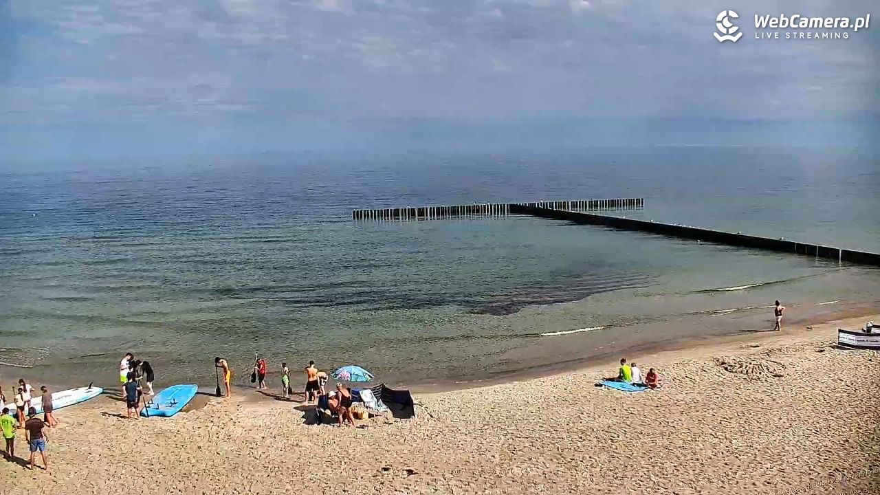 DŹWIRZYNO - widok na plażę - 06 sierpień 2026, 10:24