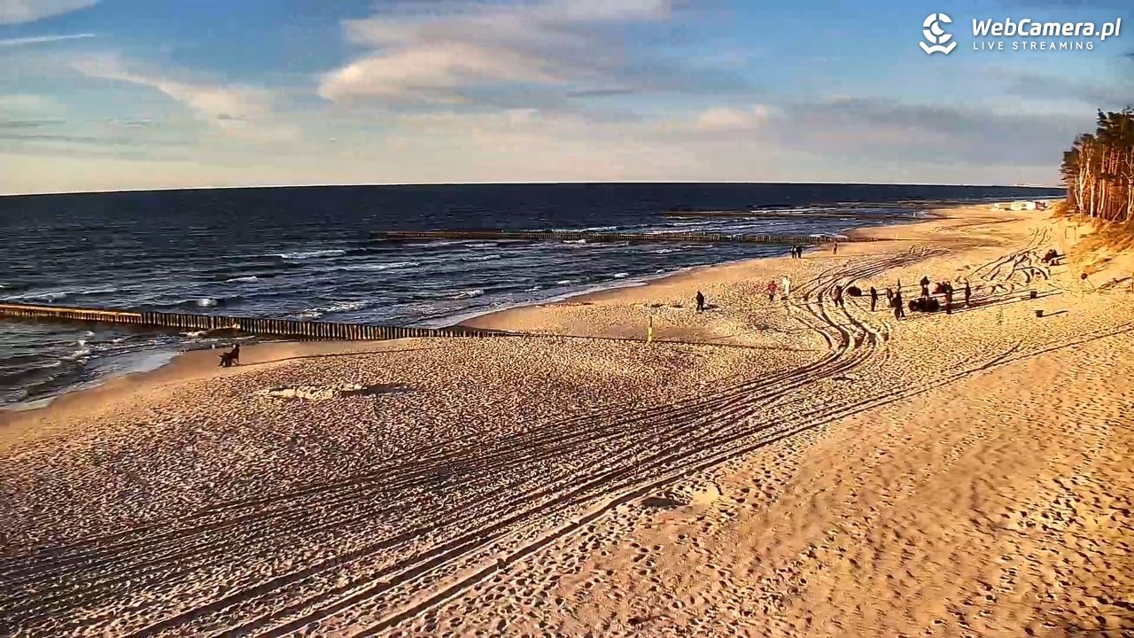 DŹWIRZYNO - widok na plażę - 07 maj 2026, 20:04