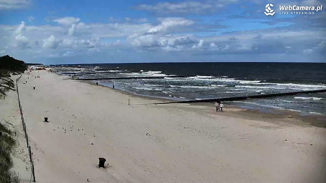 DŹWIRZYNO - widok na plażę - 07 sierpień 2026, 12:12