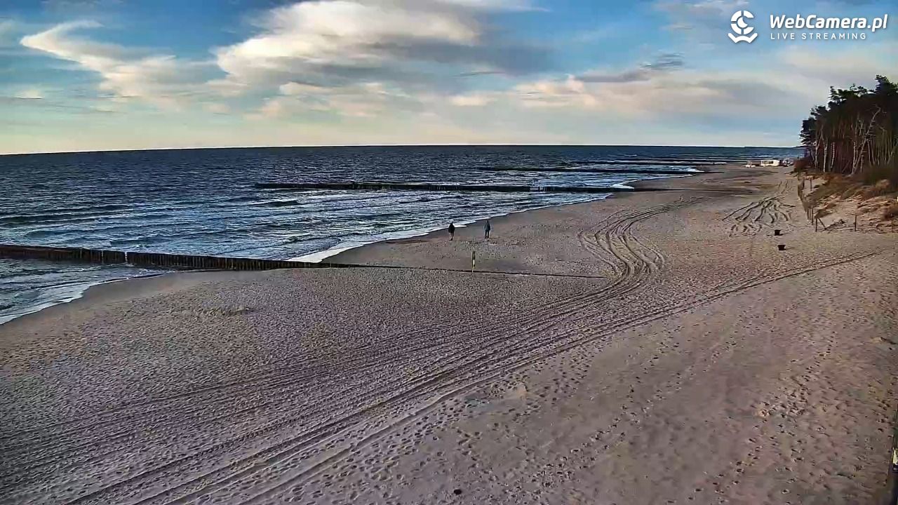 DŹWIRZYNO - widok na plażę - 07 maj 2026, 19:37