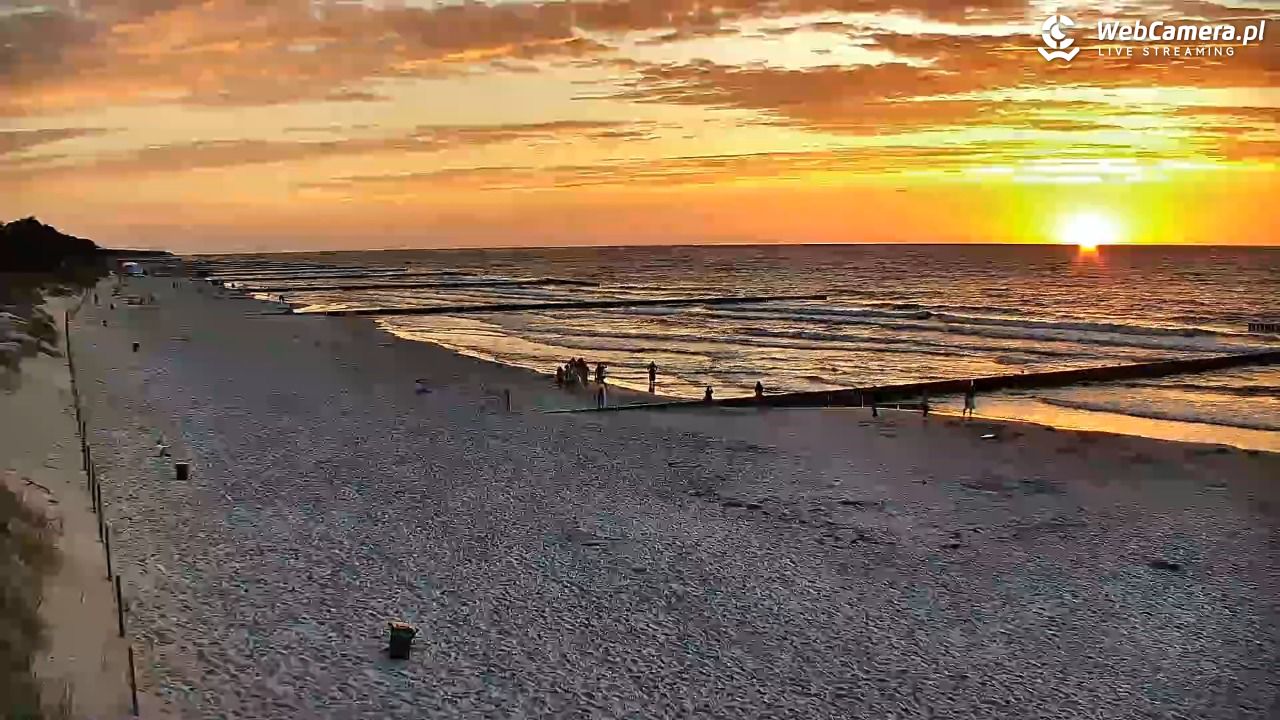 DŹWIRZYNO - widok na plażę - 06 sierpień 2026, 20:50