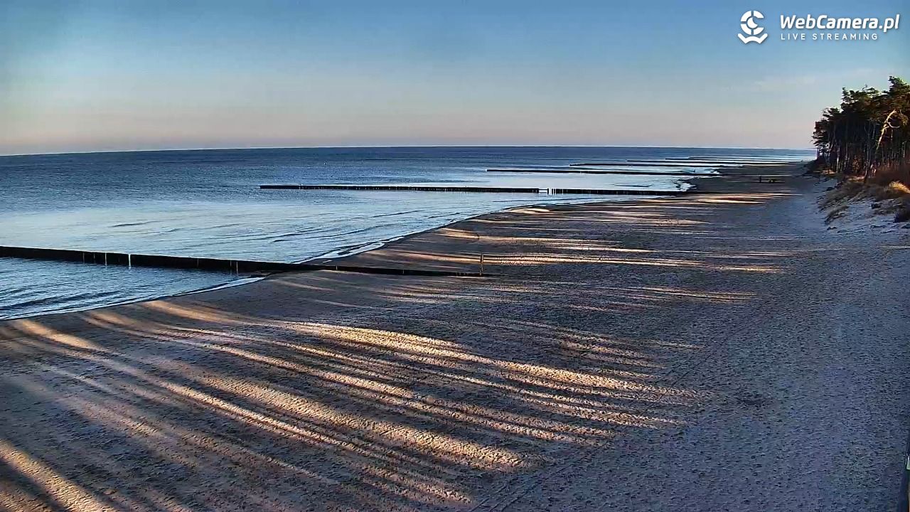DŹWIRZYNO - widok na plażę - 16 grudzień 2025, 11:54