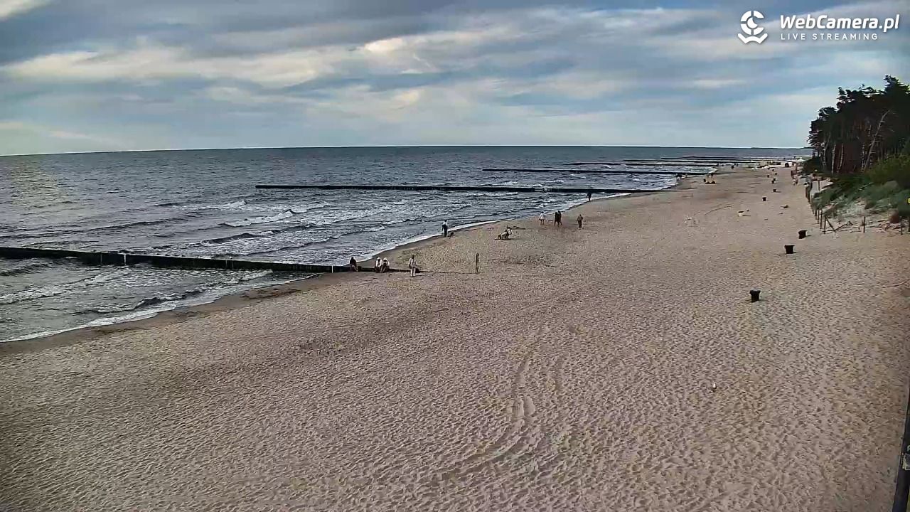 DŹWIRZYNO - widok na plażę - 22 czerwiec 2026, 19:39