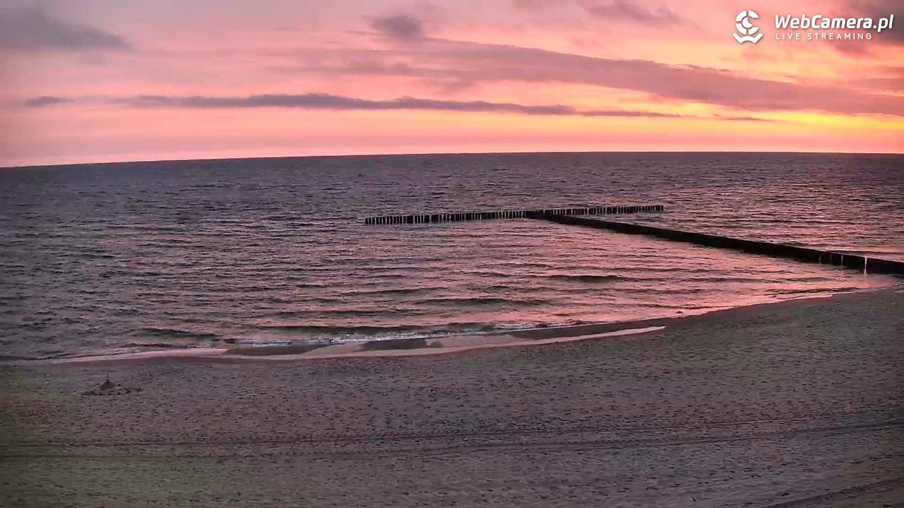 DŹWIRZYNO - widok na plażę - 06 maj 2026, 04:50