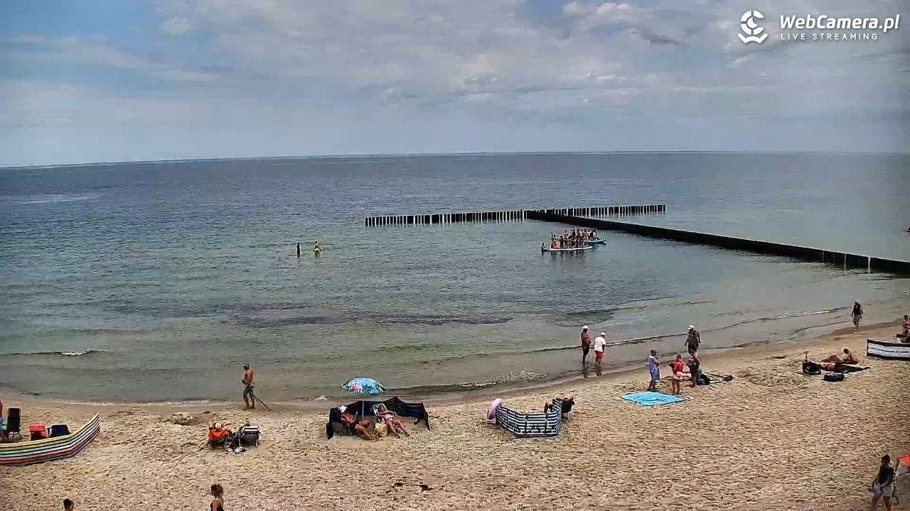 DŹWIRZYNO - widok na plażę - 06 sierpień 2026, 11:08