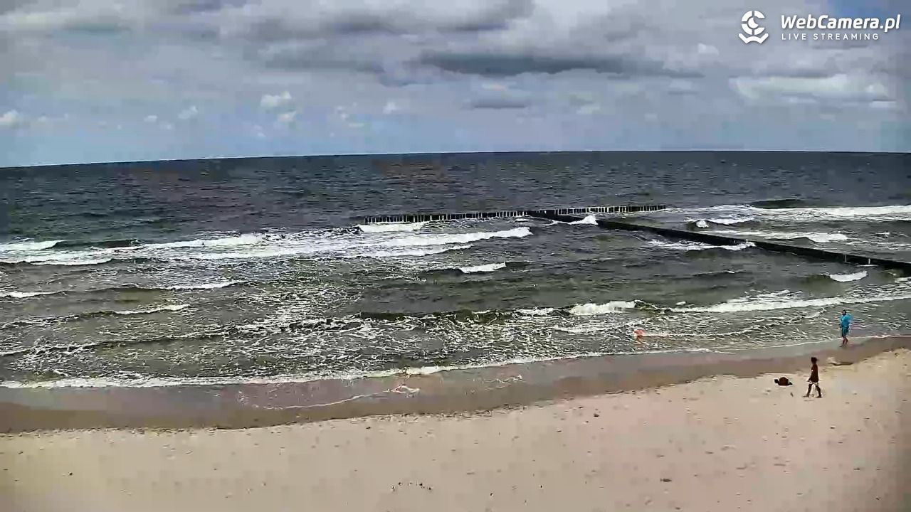 DŹWIRZYNO - widok na plażę - 07 sierpień 2026, 14:49