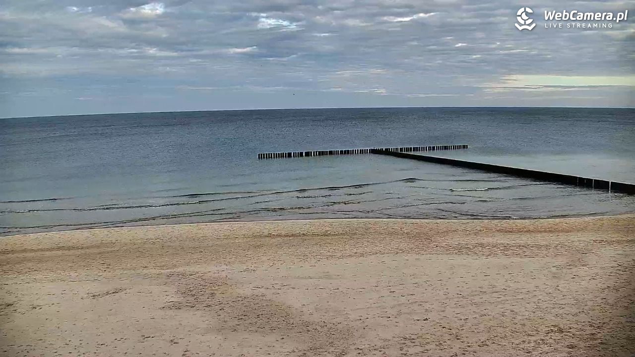 DŹWIRZYNO - widok na plażę - 19 grudzień 2025, 10:39