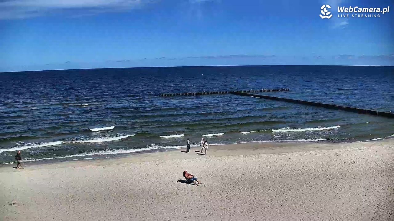 DŹWIRZYNO - widok na plażę - 23 czerwiec 2026, 11:04