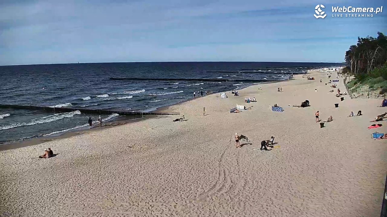 DŹWIRZYNO - widok na plażę - 22 czerwiec 2026, 17:13