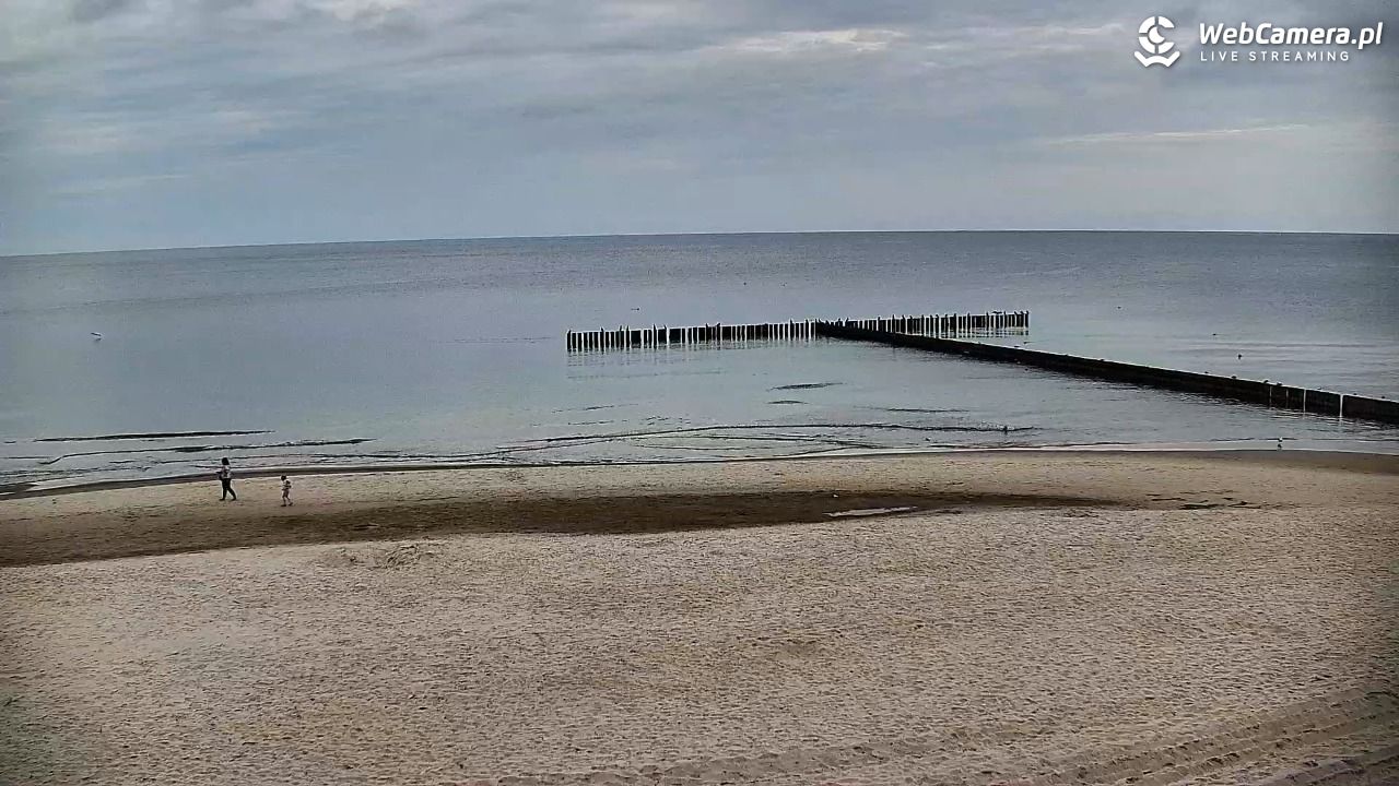 DŹWIRZYNO - widok na plażę - 14 wresień 2025, 12:48