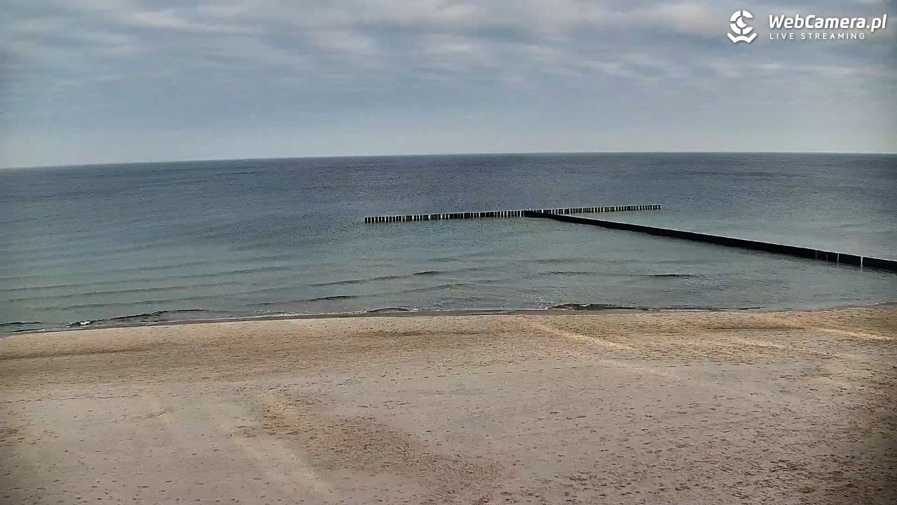 DŹWIRZYNO - widok na plażę - 18 grudzień 2025, 09:57