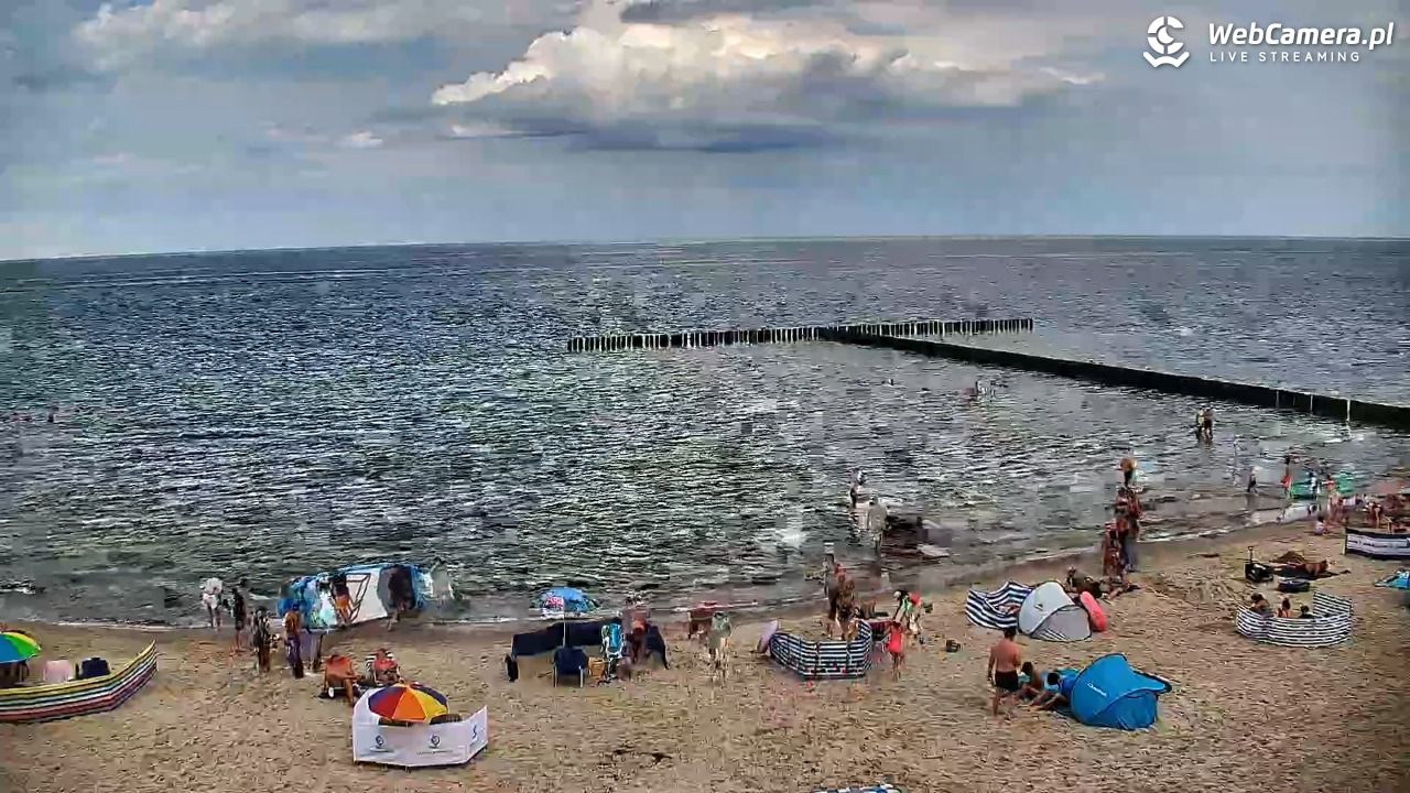 DŹWIRZYNO - widok na plażę - 06 sierpień 2026, 12:23