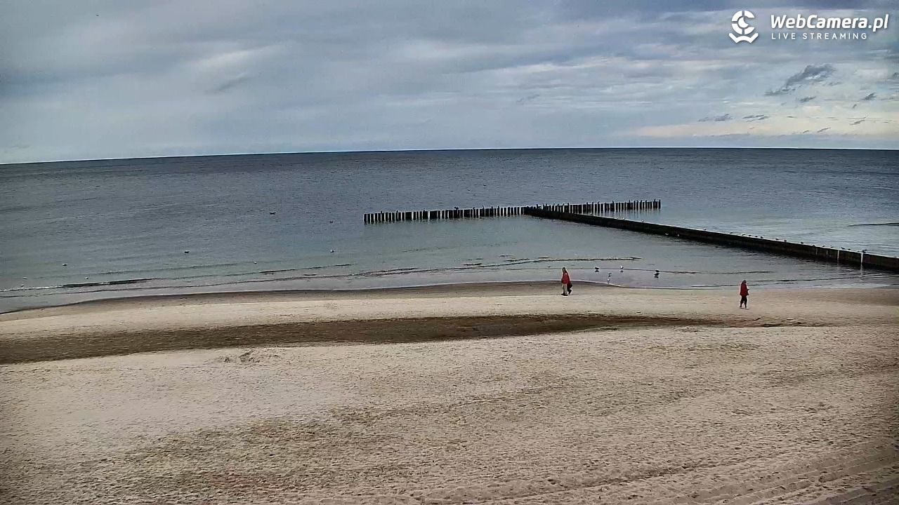 DŹWIRZYNO - widok na plażę - 15 wresień 2025, 14:45