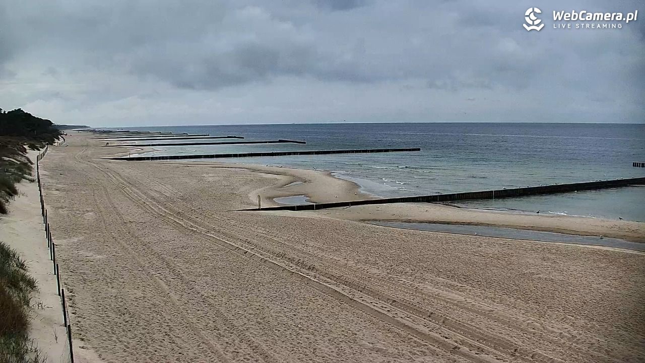 DŹWIRZYNO - widok na plażę - 14 wresień 2025, 15:42