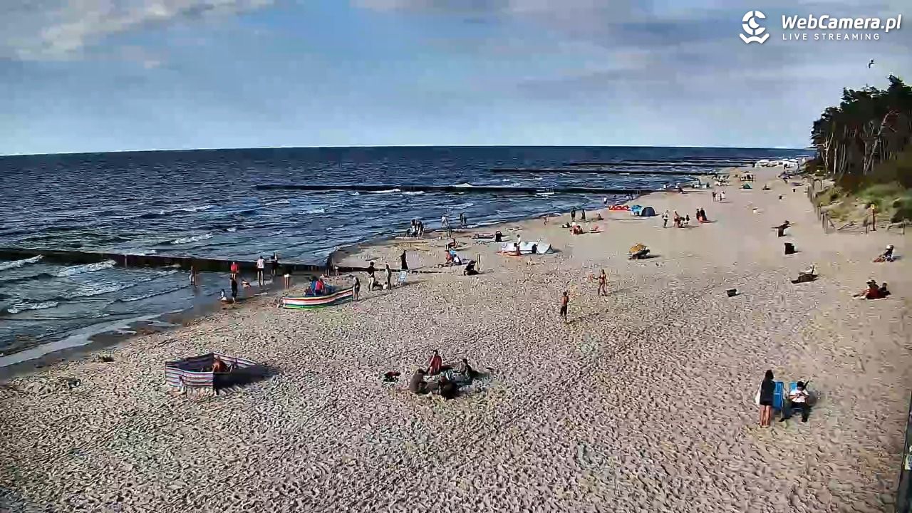 DŹWIRZYNO - widok na plażę - 06 sierpień 2026, 18:18