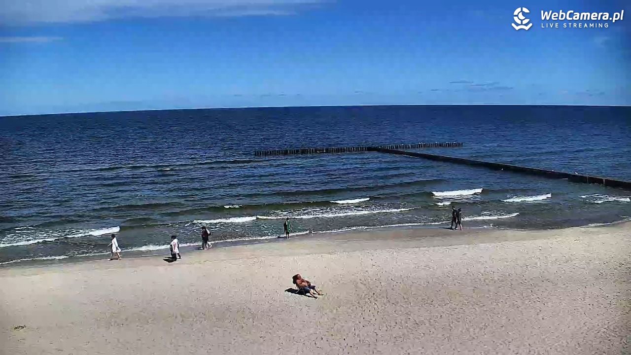 DŹWIRZYNO - widok na plażę - 23 czerwiec 2026, 11:20