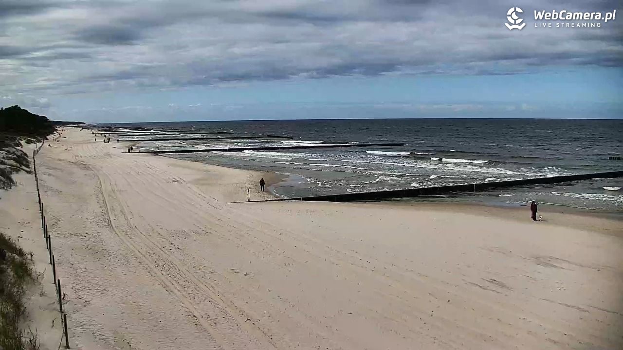 DŹWIRZYNO - widok na plażę - 18 wresień 2026, 12:49