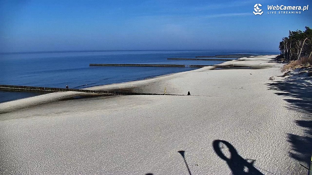 DŹWIRZYNO - widok na plażę - 23 marzec 2026, 14:53