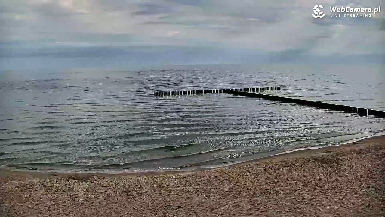 DŹWIRZYNO - widok na plażę - 06 sierpień 2026, 08:53