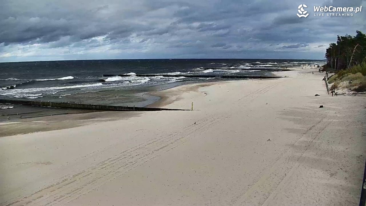 DŹWIRZYNO - widok na plażę - 16 wresień 2025, 14:21