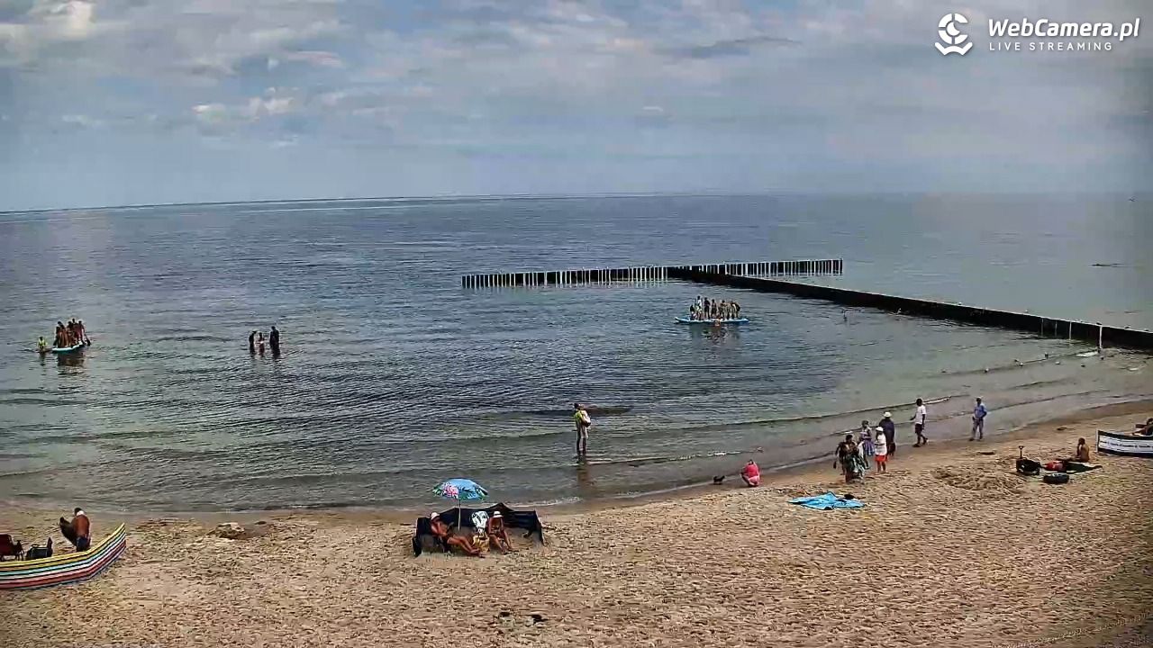 DŹWIRZYNO - widok na plażę - 06 sierpień 2026, 10:52