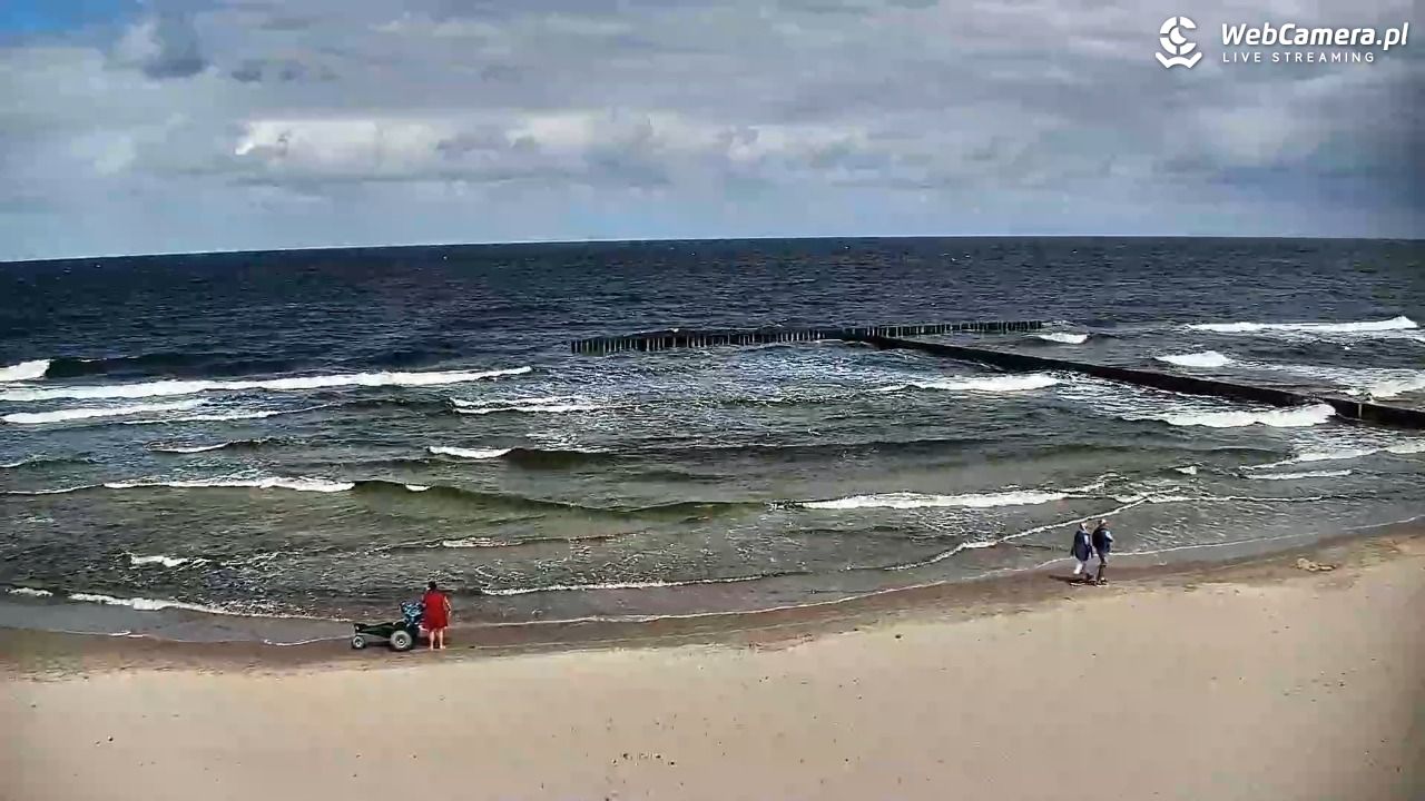 DŹWIRZYNO - widok na plażę - 07 sierpień 2026, 12:24