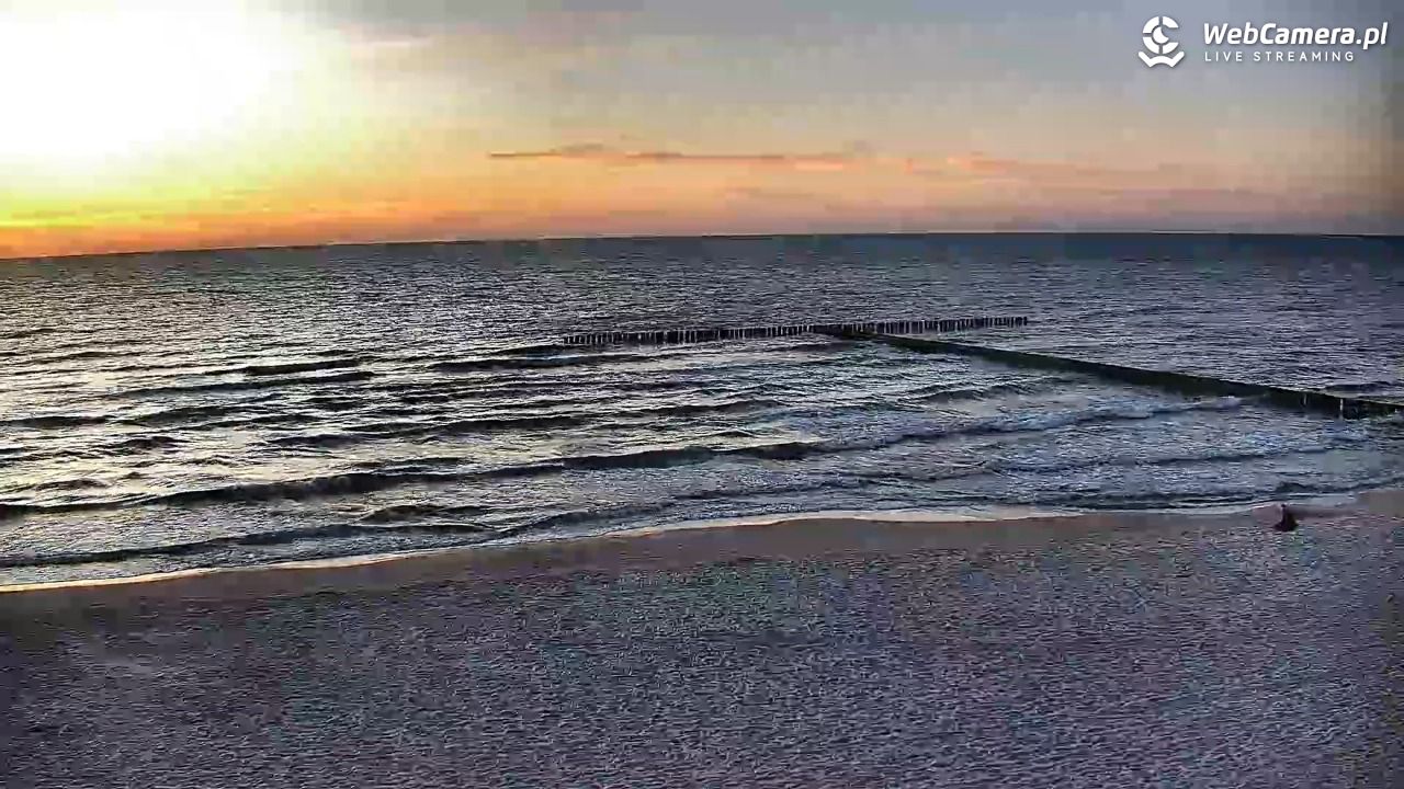 DŹWIRZYNO - widok na plażę - 22 czerwiec 2026, 21:44