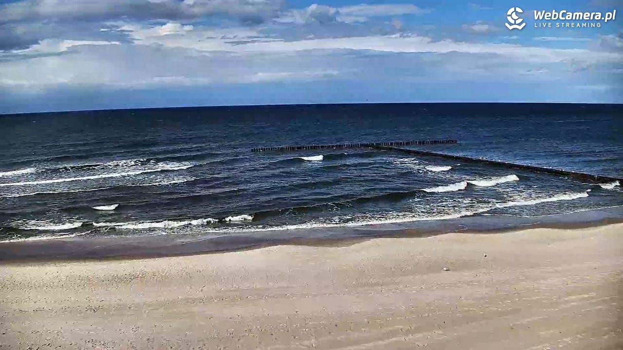 DŹWIRZYNO - widok na plażę - 20 wresień 2026, 14:50