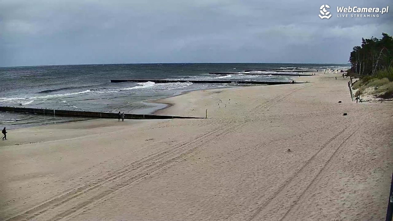 DŹWIRZYNO - widok na plażę - 16 wresień 2025, 11:56