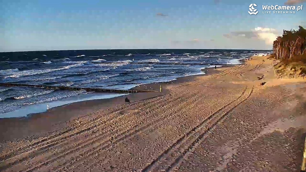 DŹWIRZYNO - widok na plażę - 20 wresień 2026, 18:24