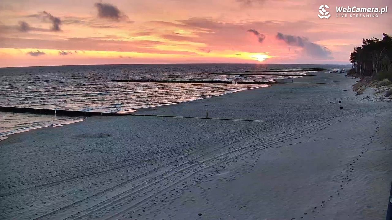 DŹWIRZYNO - widok na plażę - 06 maj 2026, 05:17