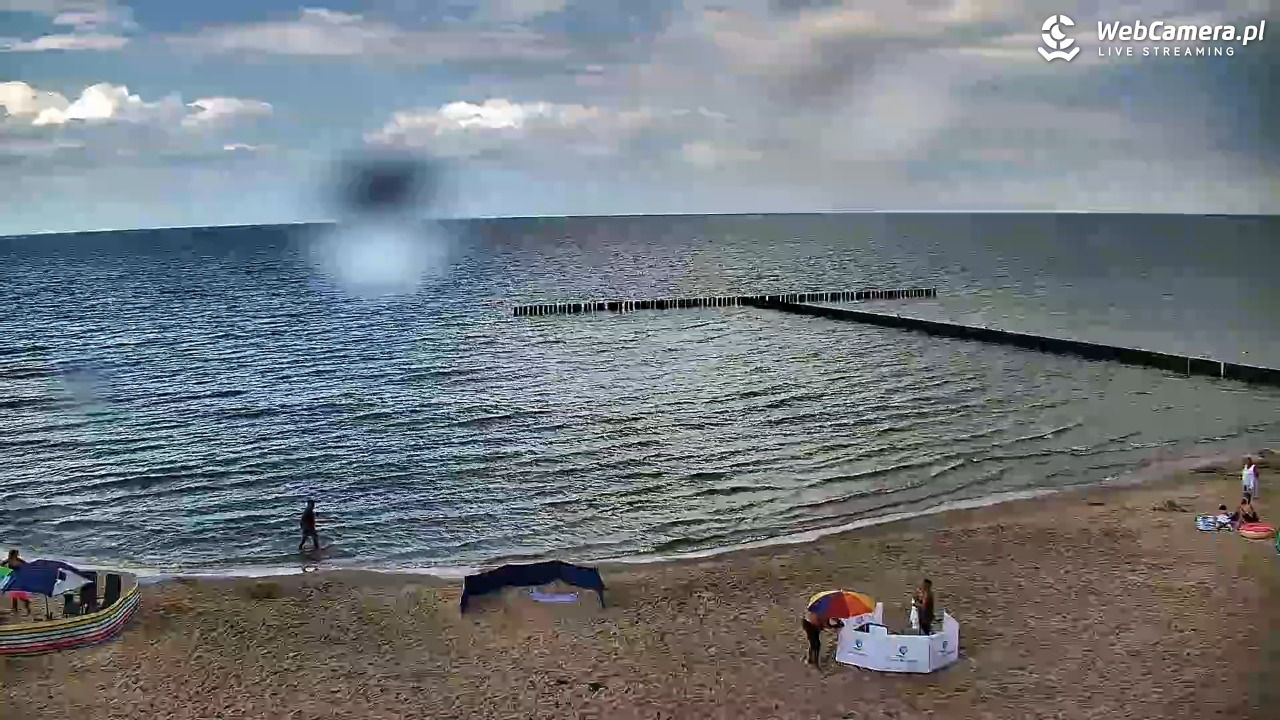 DŹWIRZYNO - widok na plażę - 06 sierpień 2026, 14:08
