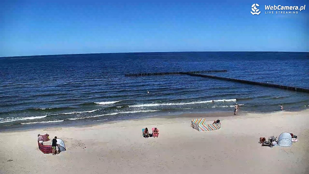 DŹWIRZYNO - widok na plażę - 23 czerwiec 2026, 13:16