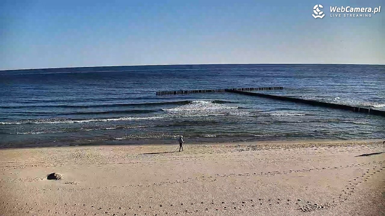 DŹWIRZYNO - widok na plażę - 14 czerwiec 2025, 07:11