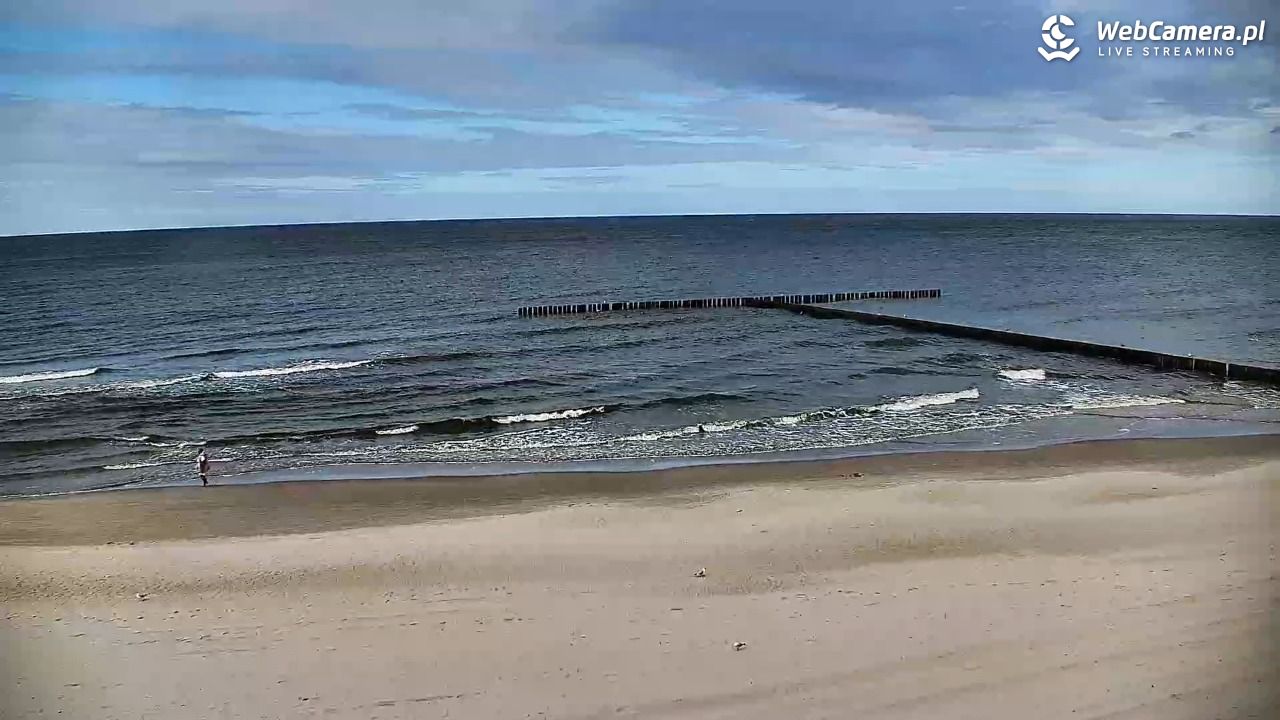 DŹWIRZYNO - widok na plażę - 19 wresień 2026, 15:01